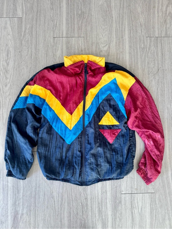 American Vintage Jackets & Blazers - Vintage Rare Turnpoint Sports 90s Colorblock Windbreaker Jacket Medium